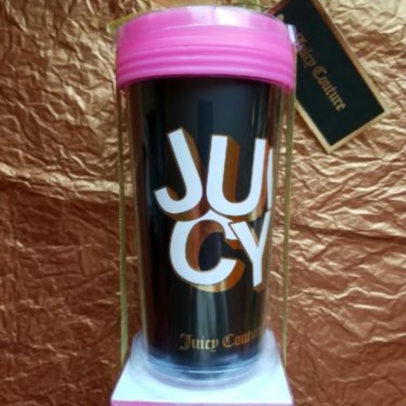 Juicy Couture Accessories - NWT Juicy Couture "Juicy" Travel Mug